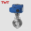 triple offset wafer electric butterfly valve